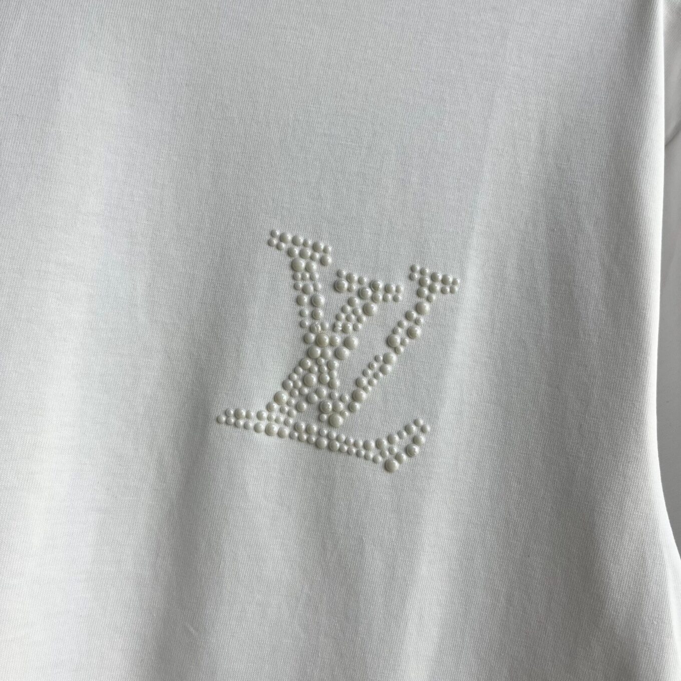 Louis Vuitton Mono White Oversized T-shirt  For Women
