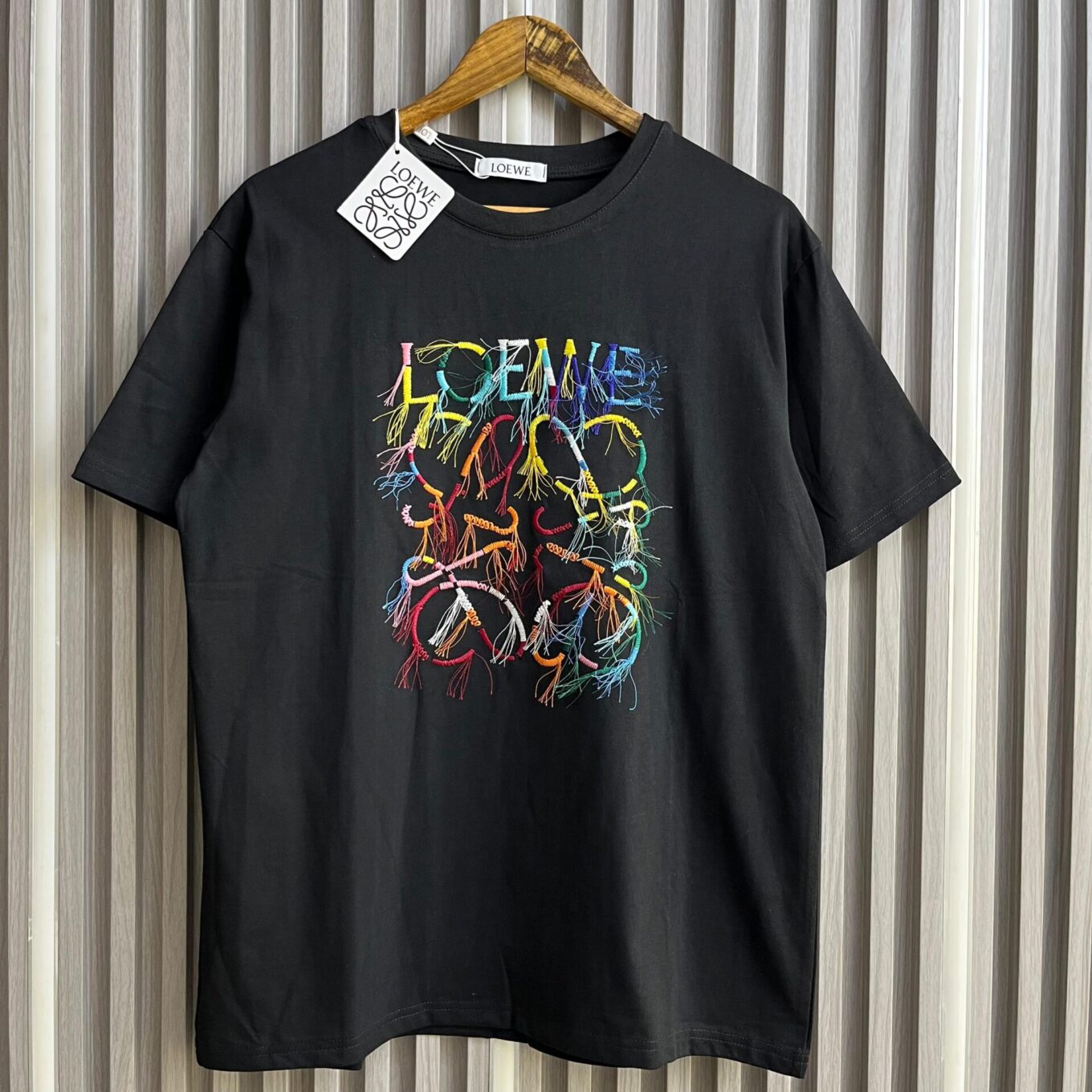 Loewe Black Oversized T-shirt  For Women