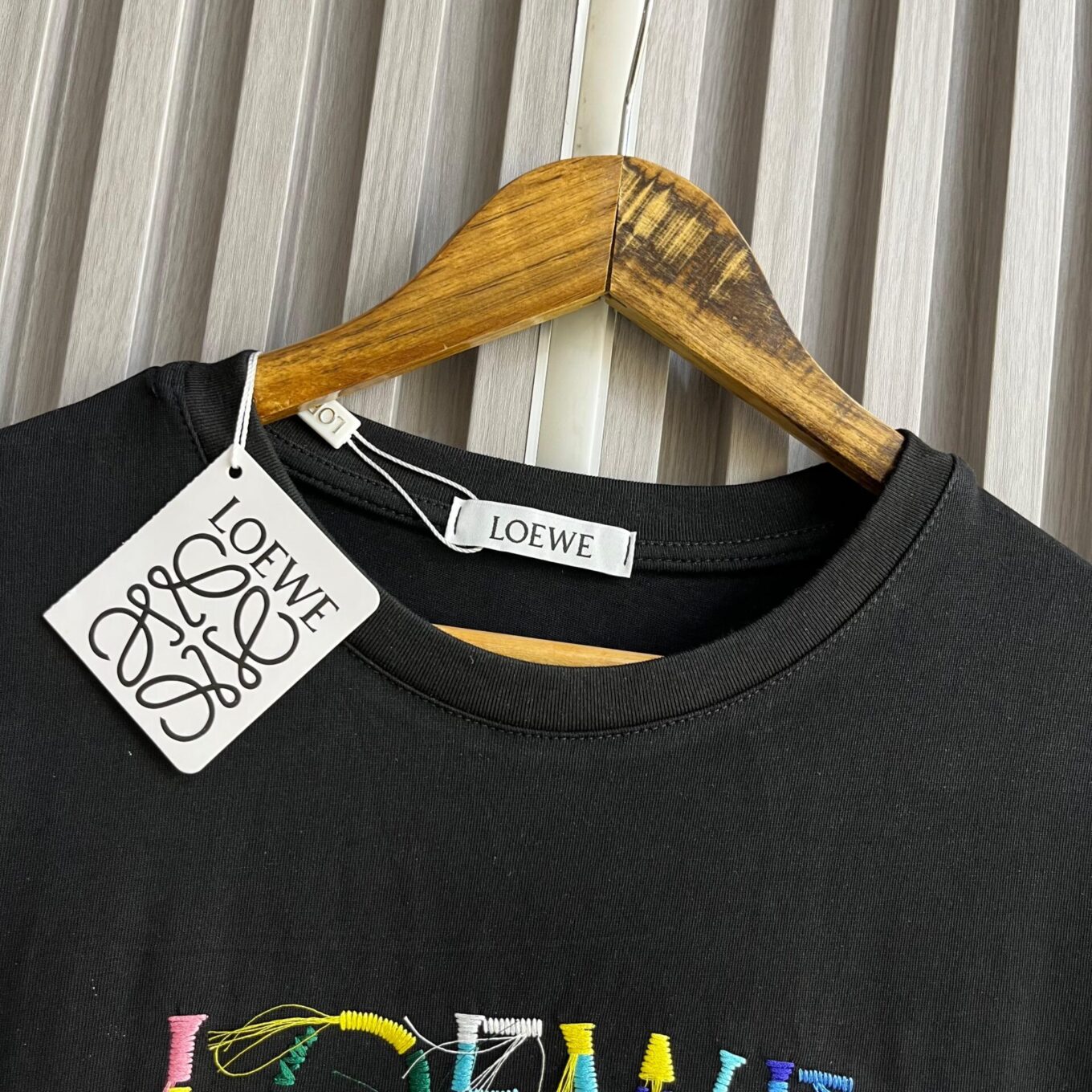 Loewe Black Oversized T-shirt  For Women