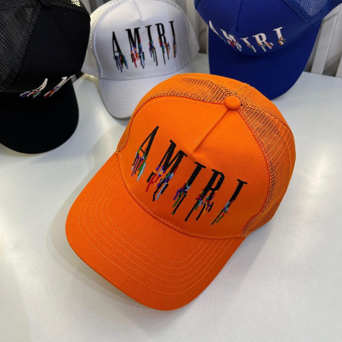 WhatsApp Image 2025-06-17 at 5.37.47 PM Amiri Orange Baseball Cap