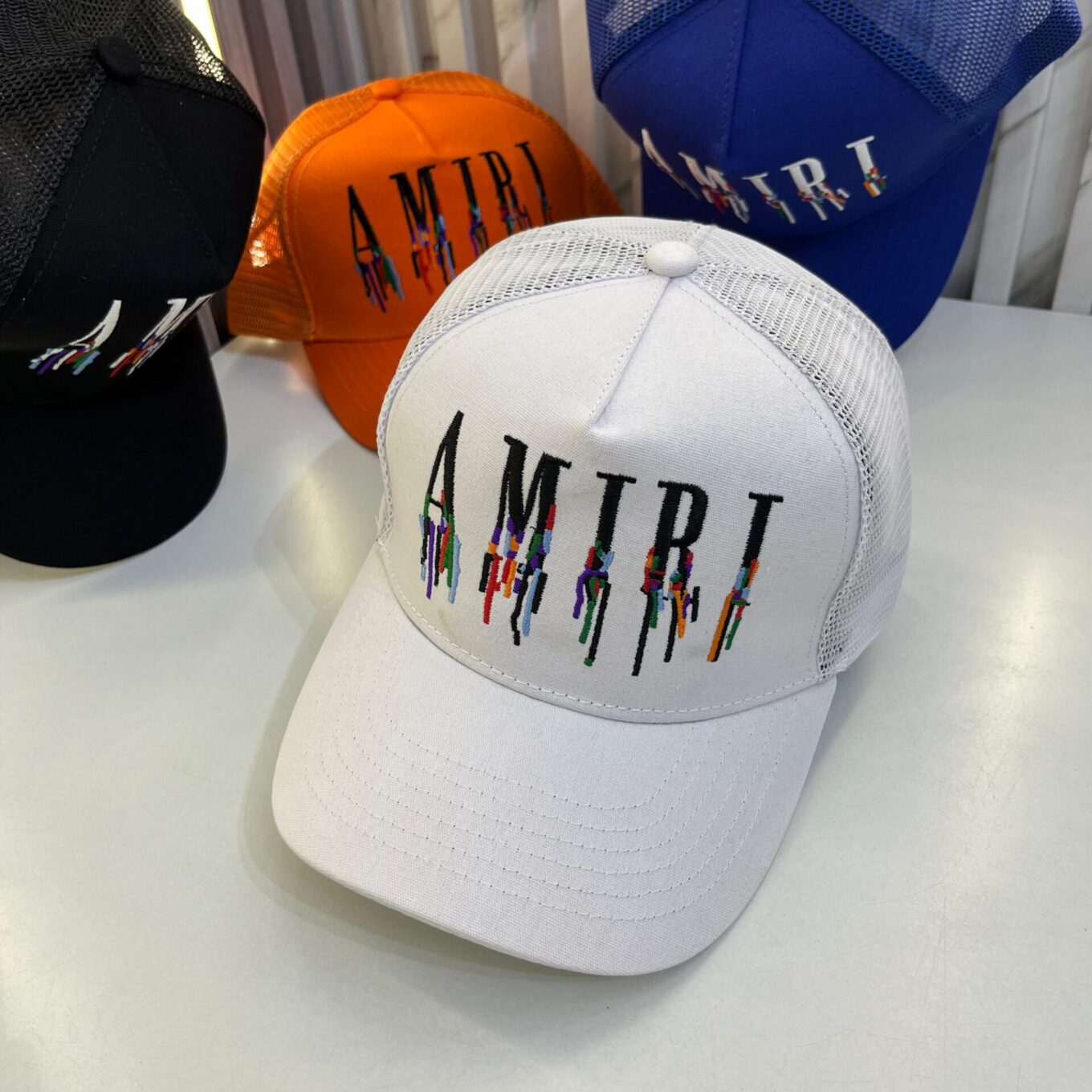 WhatsApp Image 2025-06-17 at 5.38.24 PM Amiri White Baseball Cap