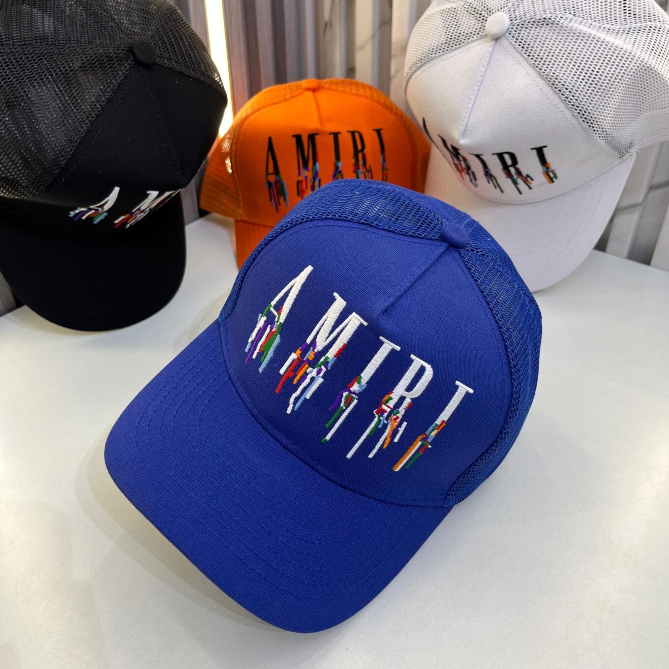 WhatsApp Image 2025-06-17 at 5.39.06 PM Amiri Blue Baseball Cap