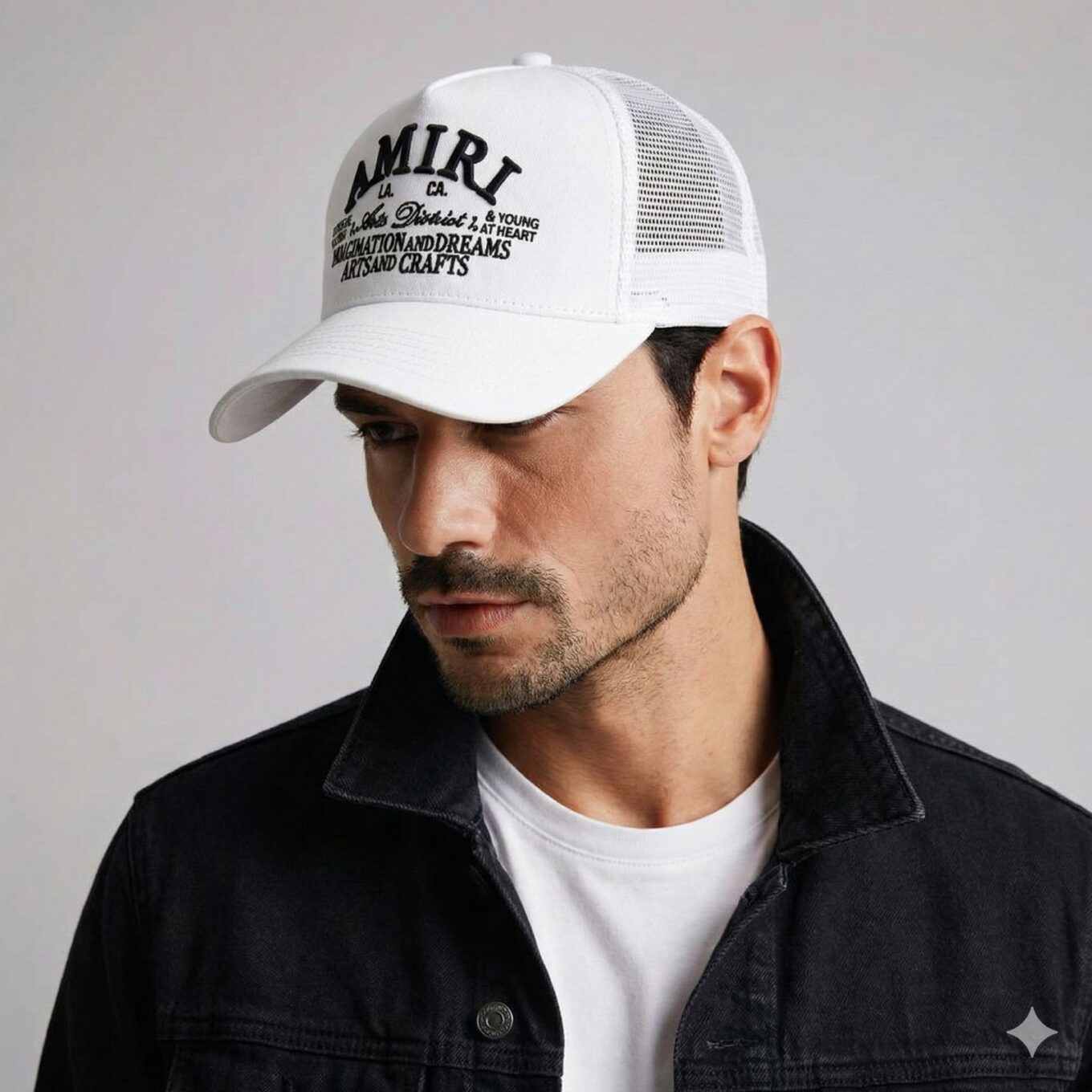 WhatsApp Image 2026-01-10 at 00.22.47 (1) Amiri White Baseball Cap