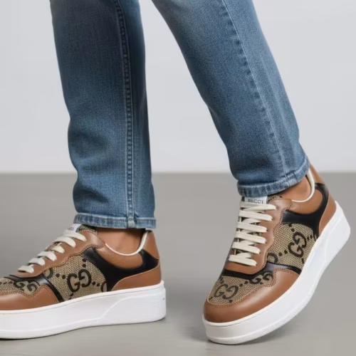 Gucci GG Brown Trainer Sneaker