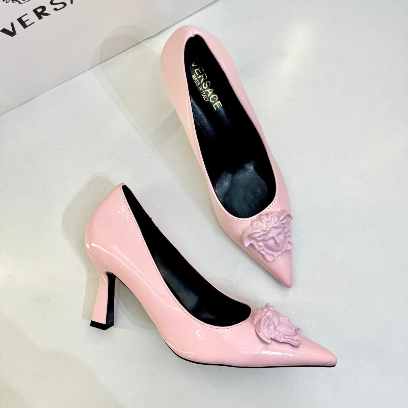 Versace La Medusa Pink Pump