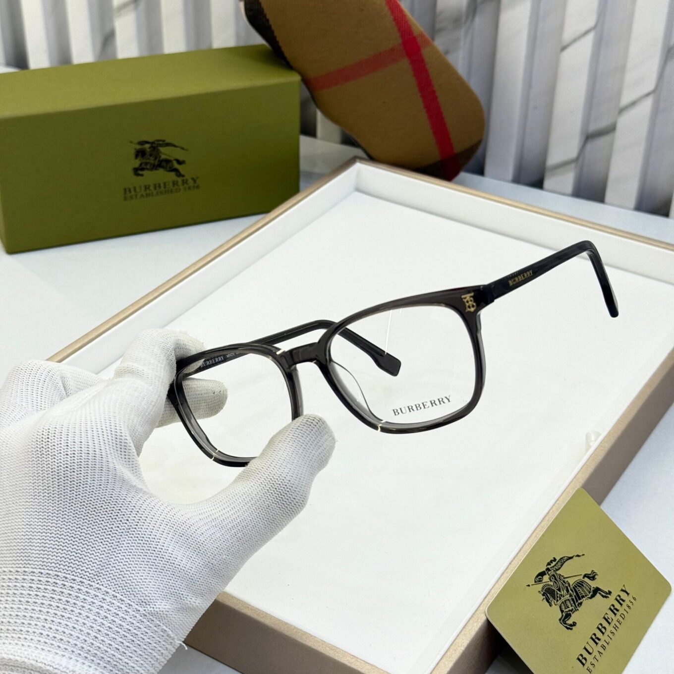 WhatsApp Image 2025-08-17 at 4.21.15 PM (1) Burberry TB Classic Square Eyeglasses