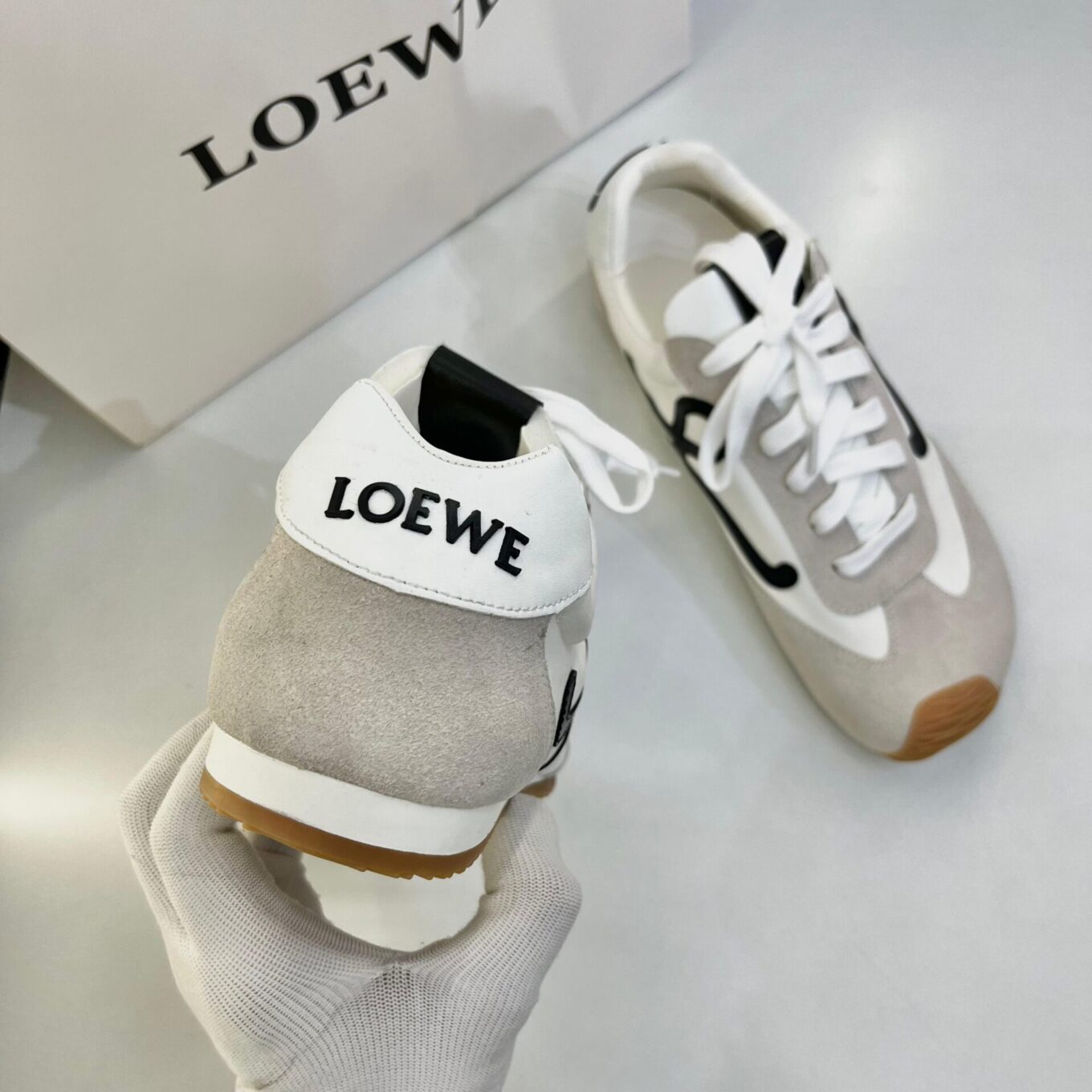 WhatsApp Image 2025-08-20 at 4.58.59 PM (1) Loewe Ballet White Sneaker