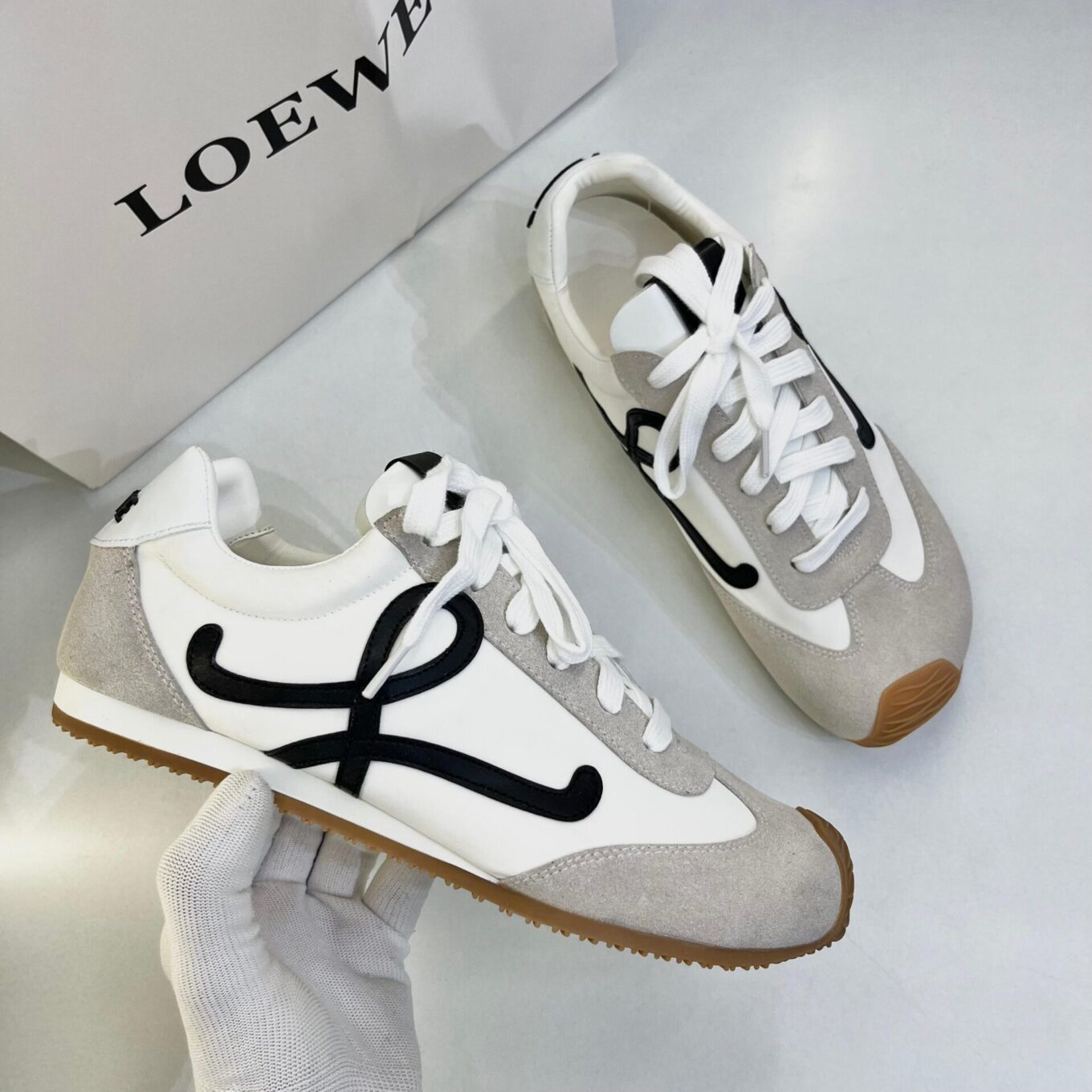 WhatsApp Image 2025-08-20 at 4.58.59 PM Loewe Ballet White Sneaker