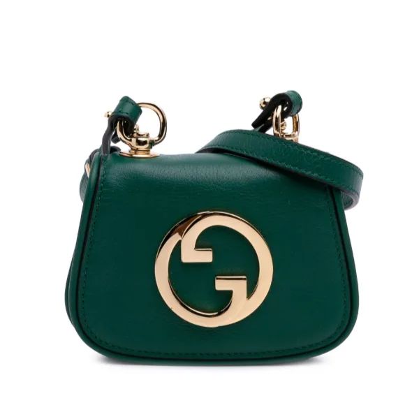 Gucci Blondie Mini Green Crossbody Sling Bag (With Double Box Packaging)