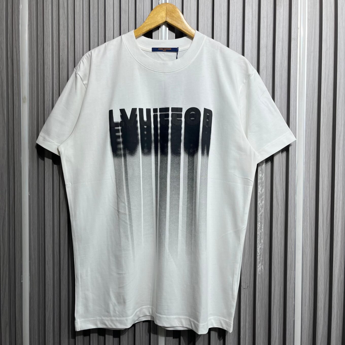 WhatsApp Image 2025-09-12 at 4.31.21 PM Louis Vuitton White Gradient Logo T-Shirt For Men