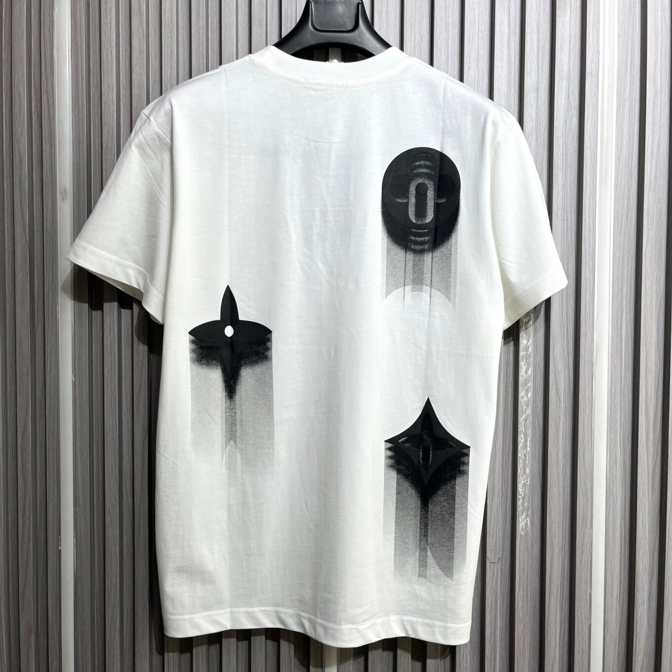 WhatsApp Image 2025-09-12 at 4.31.22 PM Louis Vuitton White Gradient Logo T-Shirt For Men