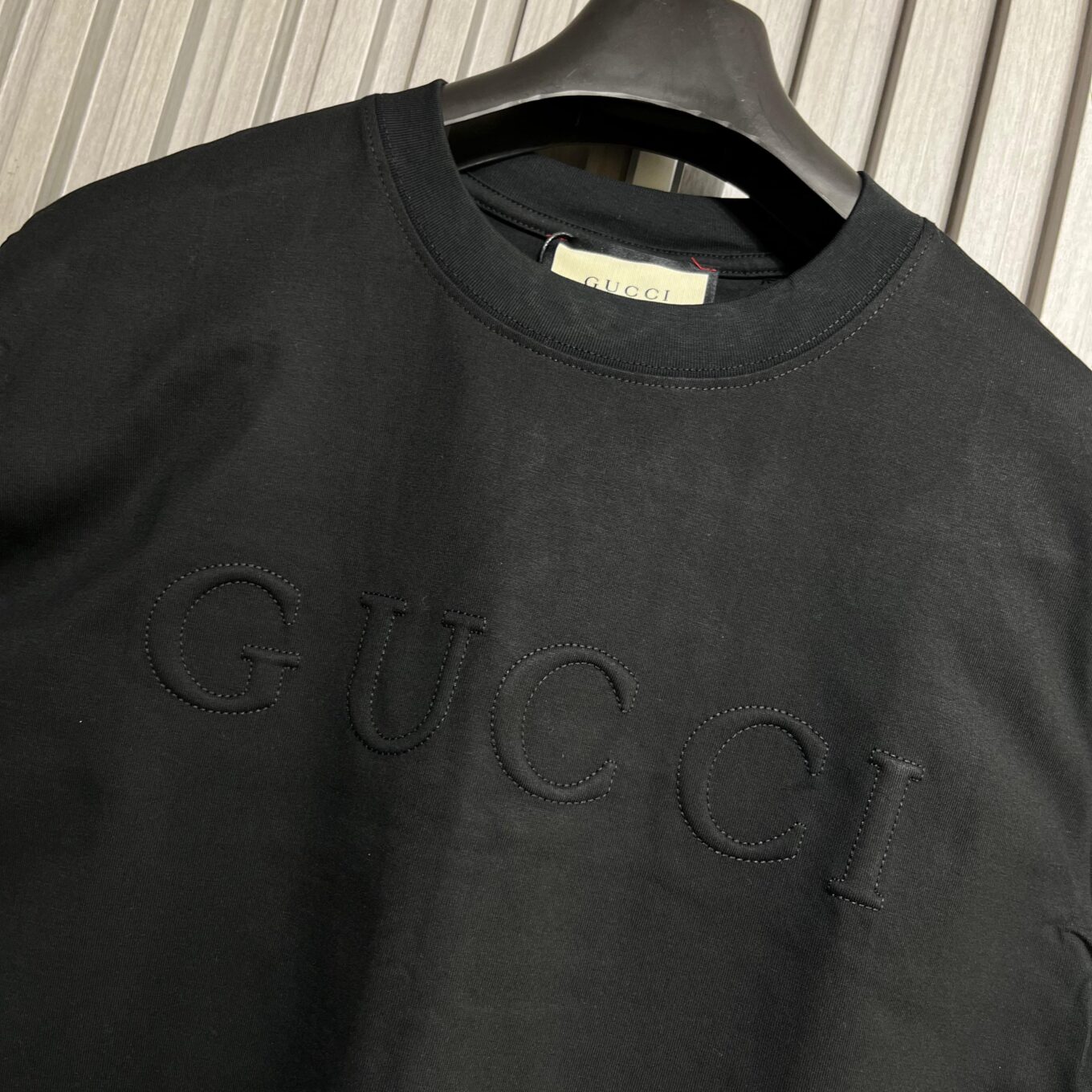 WhatsApp Image 2025-09-13 at 3.04.09 PM (1) Gucci Logo Black T-Shirt
