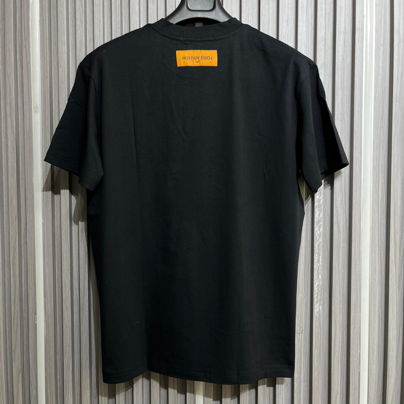 Louis Vuitton Classic Logo Black T-Shirt For Men