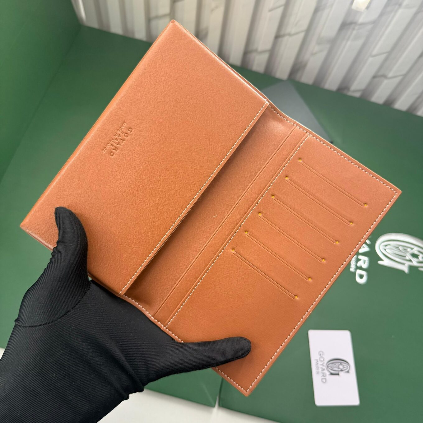 Goyard Grenelle Brown Long Premium Wallet