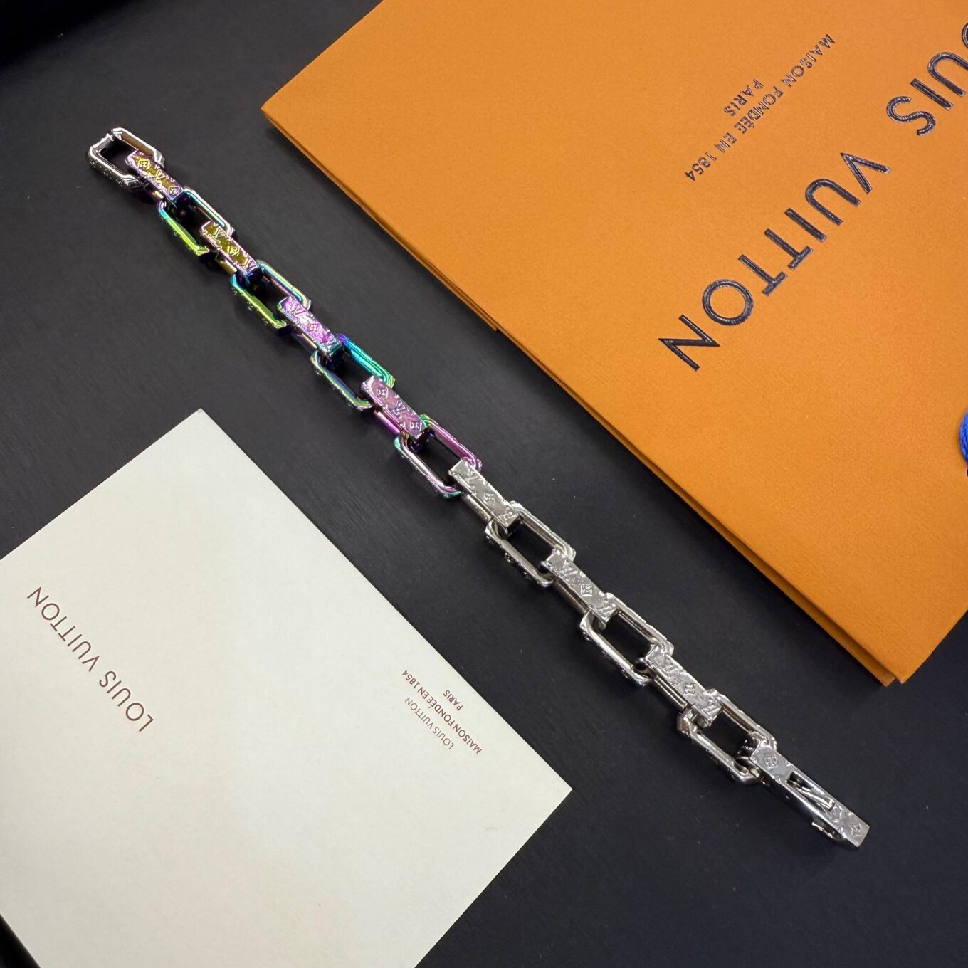 Louis Vuitton Monogram Chain Bracelet