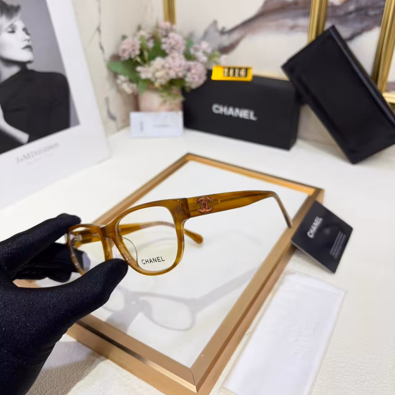 WhatsApp Image 2026-01-08 at 4.22.49 AM (1) Chanel Wayfarer Unisex Premium Eyeglasses