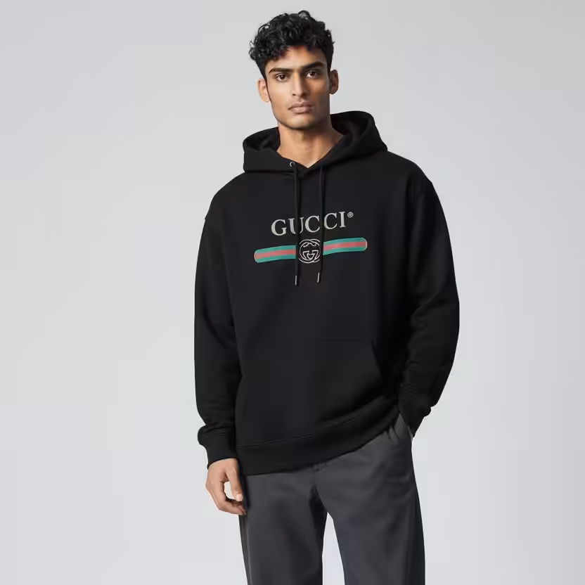 WhatsApp Image 2025-12-19 at 9.31.16 PM (1) Gucci Wolf GG Black Full Sleeve Men’s Hoodie