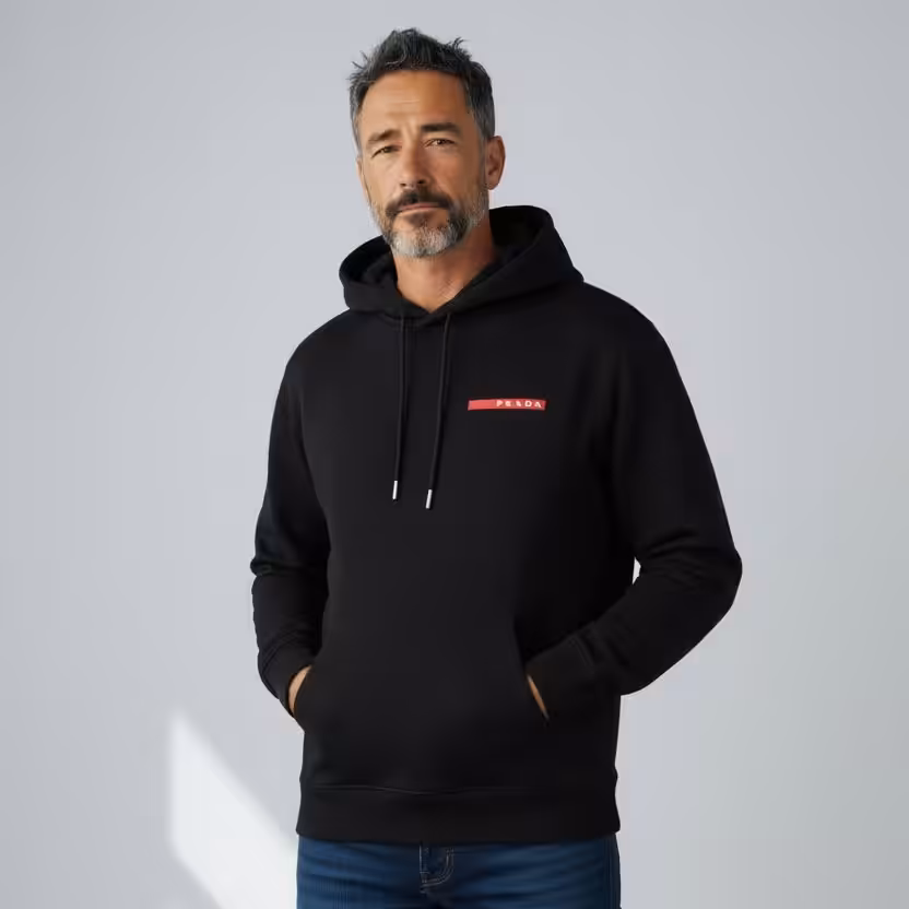 WhatsApp Image 2025-12-19 at 9.35.55 PM Prada Linea Rossa Black Full Sleeve Men’s Hoodie