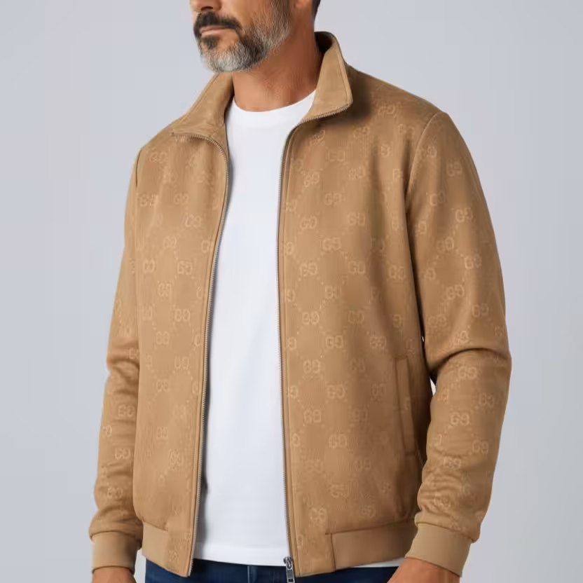 Gucci GG Embossed Wind Cheater Jacket