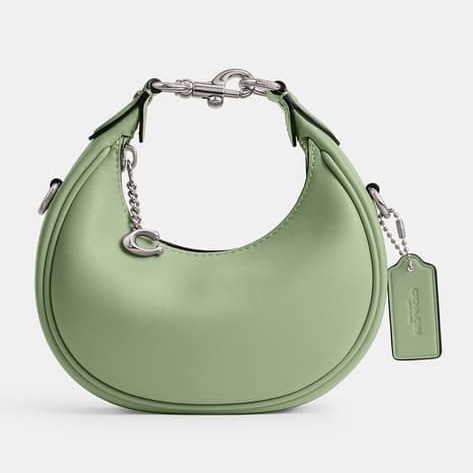 Coach Jonie Crossbody Pistachio Color Sling Bag (With Box)