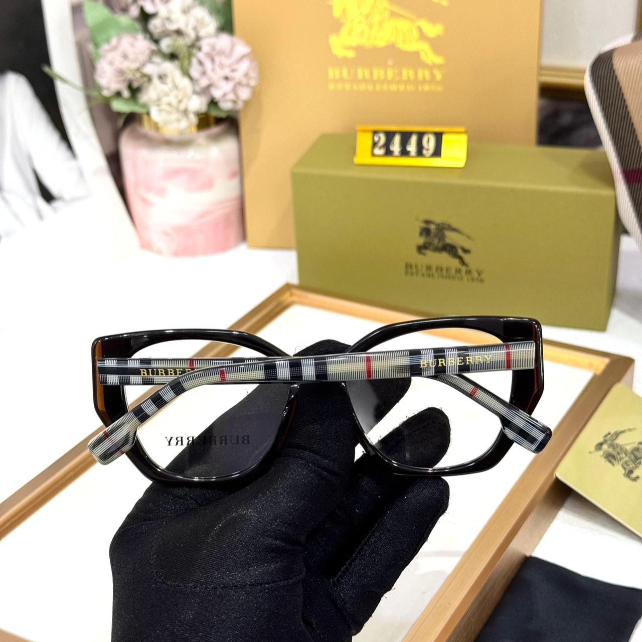 WhatsApp Image 2026-01-06 at 6.58.45 PM (1) Burberry Brown Square Eyeglass Frame