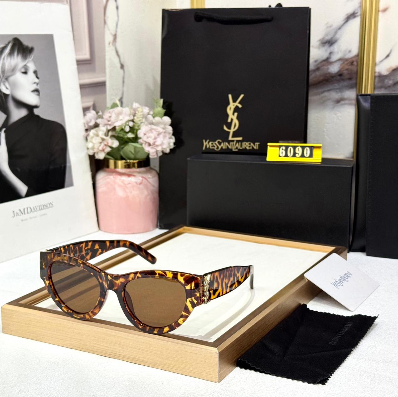 WhatsApp Image 2026-01-09 at 6.09.26 PM YSL Tortoiseshell Cat-Eye Sunglasses