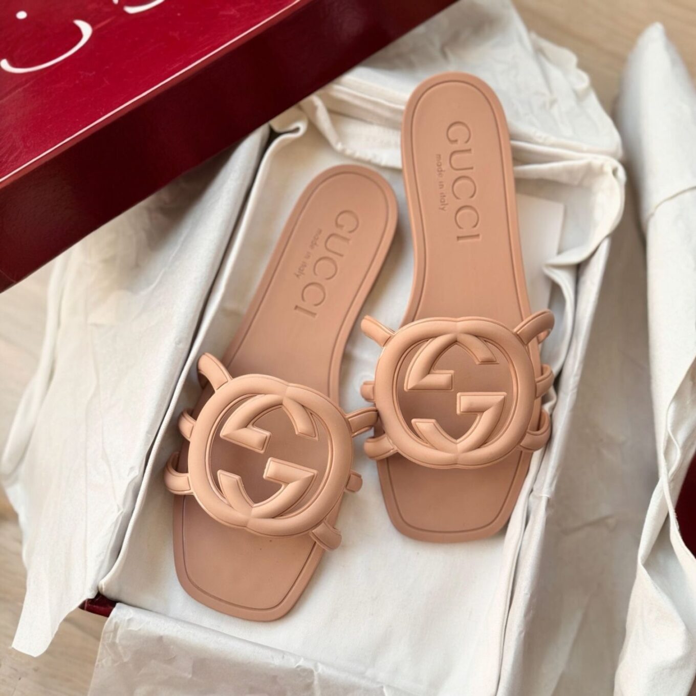 WhatsApp Image 2026-01-10 at 3.25.31 PM Gucci Interlocking G Slide Apricot Sandal