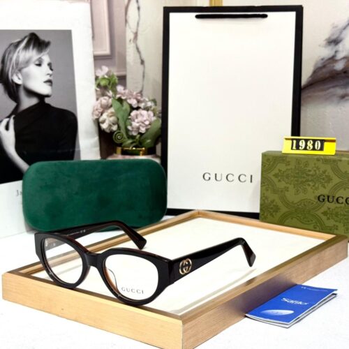 WhatsApp Image 2026-02-12 at 4.52.18 PM Gucci Black Brown Cat-Eye Optical Eyeglasses for Women