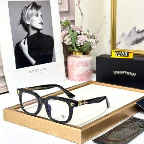 WhatsApp Image 2026-02-12 at 5.11.40 PM - Copy Chromeheart Black Gold Optical Unisex Eyeglasses