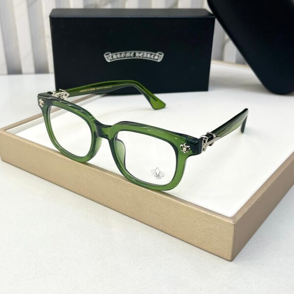 Chromeheart Green Optical Unisex Eyeglasses